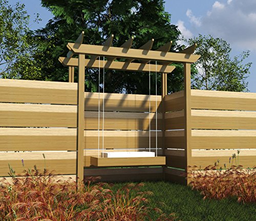 Build your own Pergola with Swing DIY Plans Fun to build