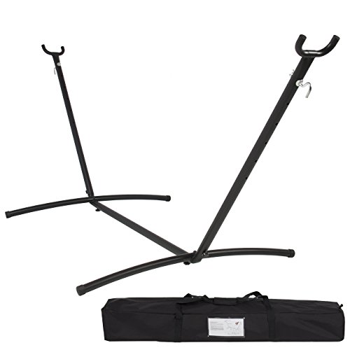 Best Choiceproducts Space Saving Steel Hammock Stand 9 Outdoor Patio Portable With Carrying Case