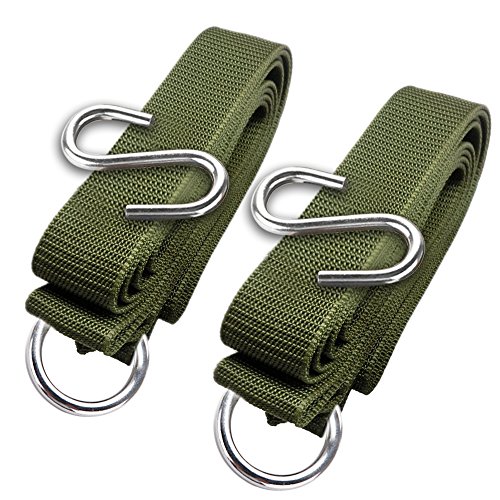 Hammock Tree Straps Jellas Set Of 2 Heavy Duty Camping Hammock Strap With 2 S Hook And 2 O Loop For Fast Easy