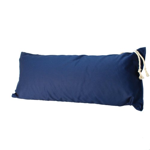 ALGOMA 137SP75 Hammock Pillow 15 by 33-Inch Navy Blue