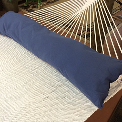 Caribbean Hammocks Double Hammock Pillow Dark Blue