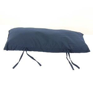 Sunnydaze Hammock Pillow Navy Blue 30 Inch Long x 12 Inch Wide