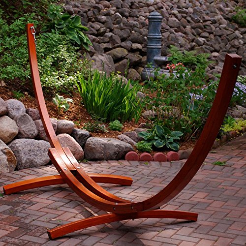 Algoma 12 Ft Wooden Arc Hammock Stand