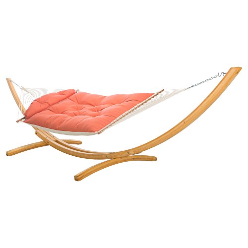 Hatteras Hammocks Sunbrella Large Tufted Hammock - Echo Sangria