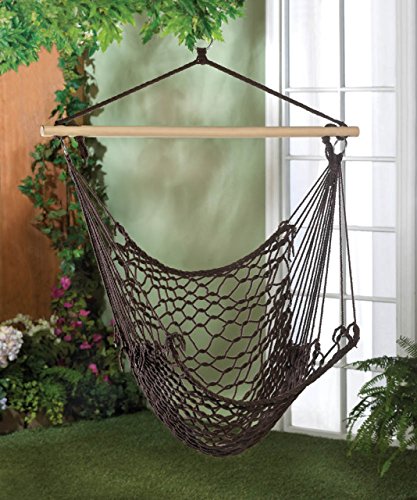 Outdoor Hammock Hanging Chair Corner Portable Swing Beach Sunbrella Family Indoor Seat Backyard Patio Decor