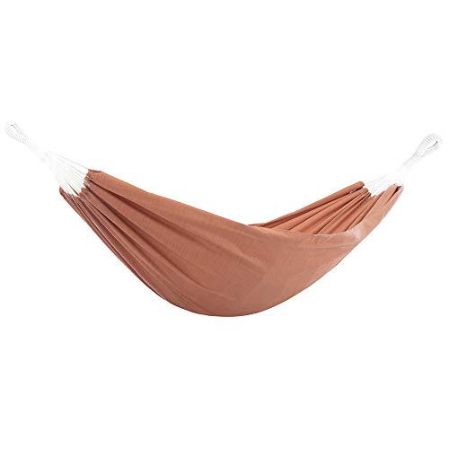 Vivere Brazilian Double Sunbrella Hammock 450 lb Capacity Coral