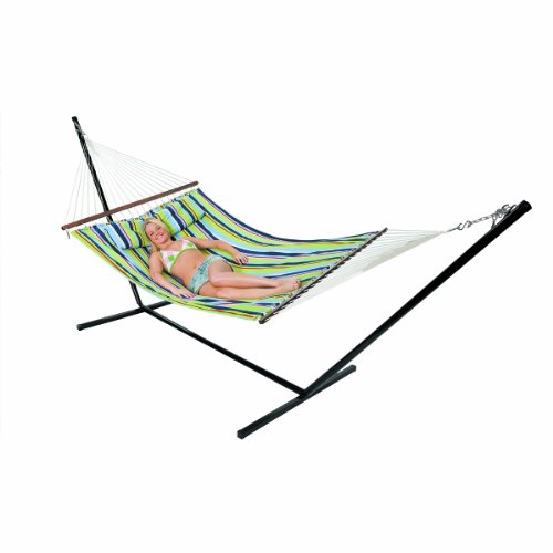 Stansport Antigua Double Cotton Hammock with Stand