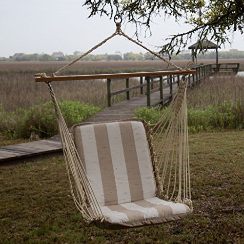 Pawleys Island Cushion Single Hammock Swing - Decade Sand