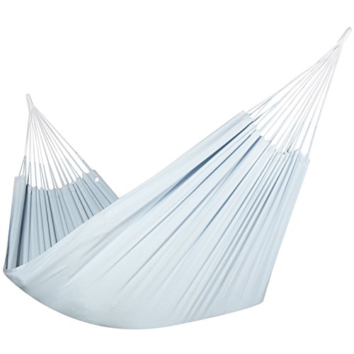 Colombian Hammock - Single 55 inches Wide - Natural Cotton Cloth Powder Blue