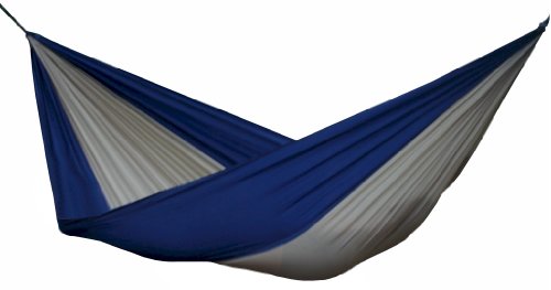 Vivere Parachute Nylon Single Hammock Beigenavy