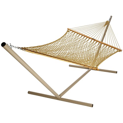 Generic Large Duracord Rope Hammock Tan