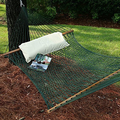 Pawleys Island Large Duracord Rope Hammock Green By The Hammock Source