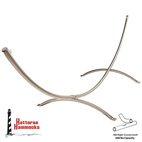 Hatteras L-ARCTTX Arc Tri-Beam Steel Hammock Stand Taupe
