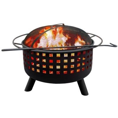 Landmann City Lights Memphis Black Fire Pit