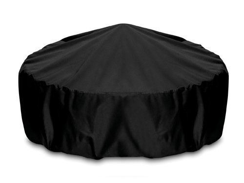 Smart Living Home & Garden Fire Pit Cover, 48-inch, Black