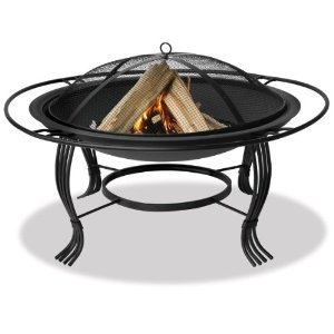 Uniflame - 346 Diameter Black Firepit