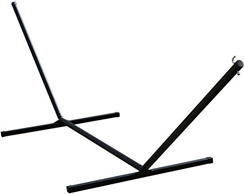 Smartxchoices 15 heavy duty Space Saving Steel Hammock Stand Two PersonCapacity 400lbs 3