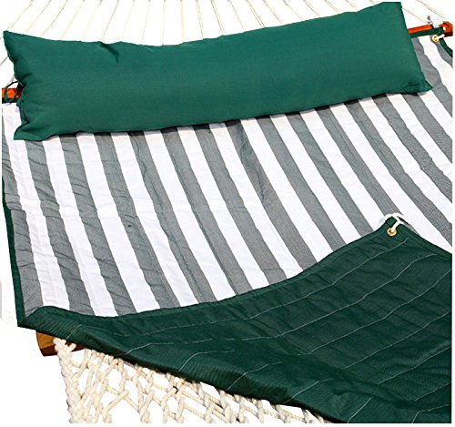 Amber Home Goods Hammock Pad GreenWhite