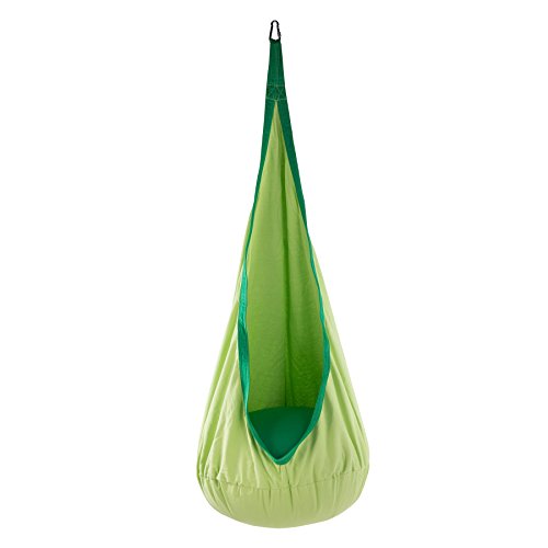 Co-z Indoor Outdoor Kid Child Hanging Chair Swing Seat Hammock Nook Tent green