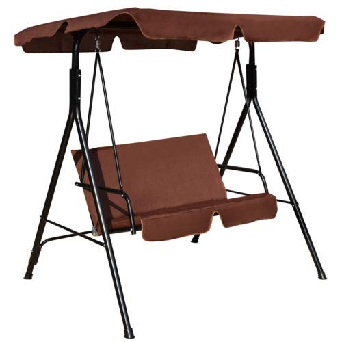 AlekShop Loveseat Swing Canopy Glider Patio Outdoor Porch Hammock Furniture Backyard Bench Chair Deck Garden Yard