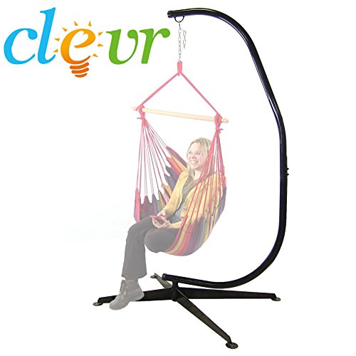 Hammock C Stand Solid Steel Construction For Hammock Air Porch Swing Chair New