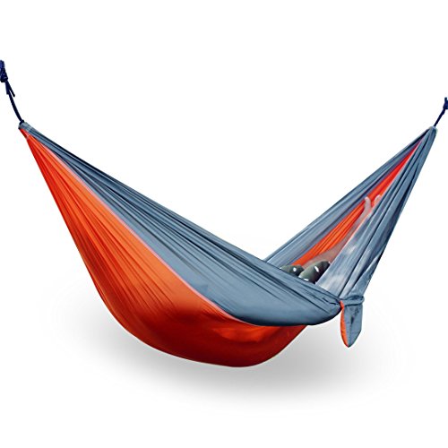Hammock Hlhyperlink Camping Hammock Travel Portable Parachute Nylon Fabric For Outdoor Travel Doublenest Camping
