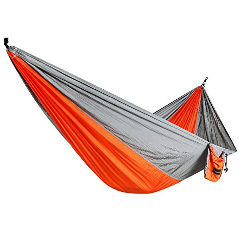 Hammock Itemporia&reg Portable Nylon Fabric Travel Camping Hammock Light Weight Outdoor Multifunctional Durable