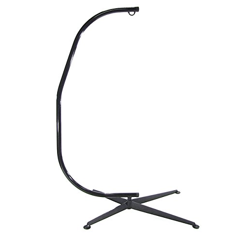 Sunnydaze Durable C-stand For Hanging Hammock Chairs