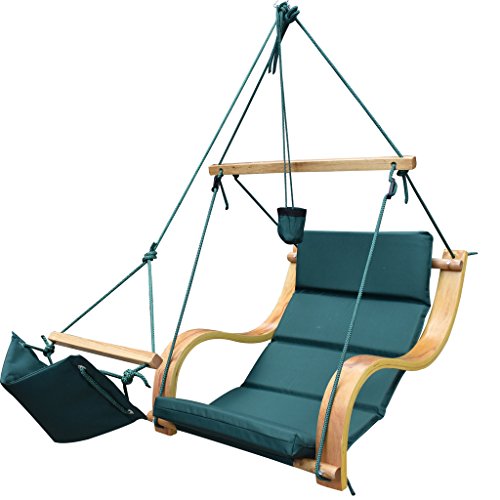 Patio Hanging Air Padded Swing Lounger Hammock Chair