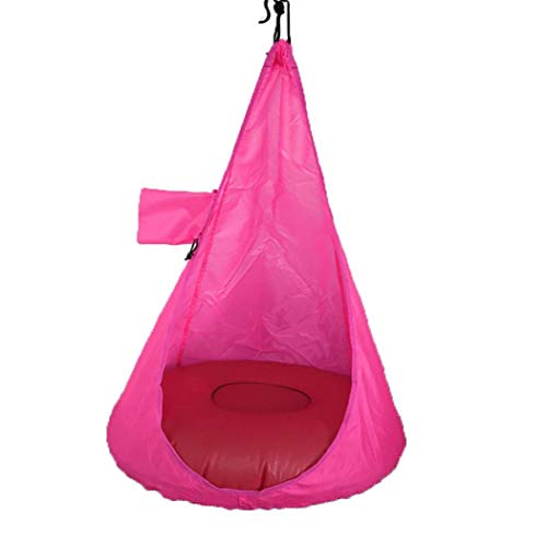 Wildtrest Home Child Hammock Chair Kids Swing Pod Outdoor Indoor Hanging Seat Hammocks