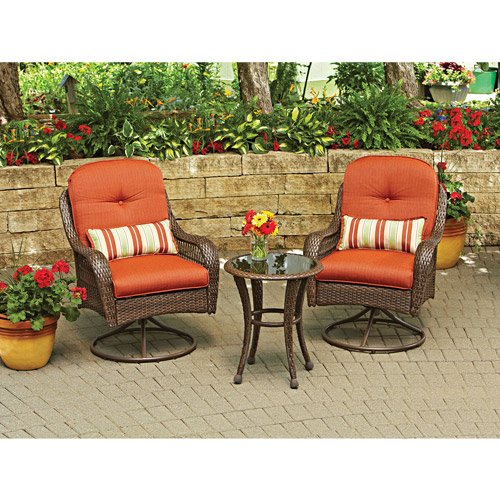 3-piece Outdoor Furniture Set, Better Homes And Gardens Azalea Ridge 3-piece Outdoor Bistro Set, Seats 2