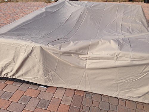 Garden Furniture Covers All Weather Outdoor Patio Sectional 10 6 X 10 6 Furniture Cover Set in Beige