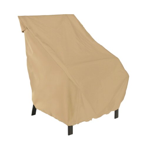 Classic Accessories Terrazzo High Back Patio Chair Cover - All Weather Protection Outdoor Furniture Cover 58932