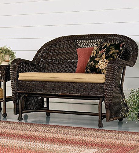 Cushion for Prospect Hill Outdoor Resin Wicker Furniture Love Seat Glider in Beige