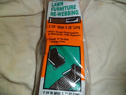 Frost King Re-Webbing Lawn Furniture 39 Long Brown