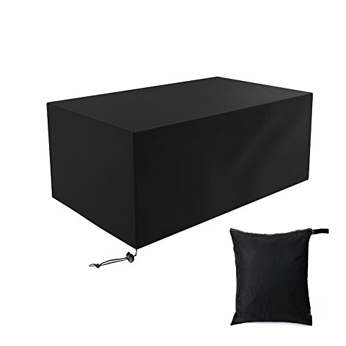 Waterproof cover Blacgic garden furniture cover breathable protective cover for garden furniture for seating sets garden tables and furniture sets for sofa dustproof outdoor