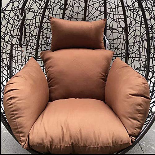 LoveLife Hanging Egg Hammock Chair CushionsWithout Stand Swing Seat Cushion with Pillow Thickened Chair Cushions for Outdoor FurnitureCushion Only-t 134125cm53x49inch