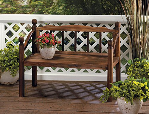 Garden Planters Wooden Bench Flower Plant Stand Box Holder Home Corner Indoor Outdoor Patio Decor