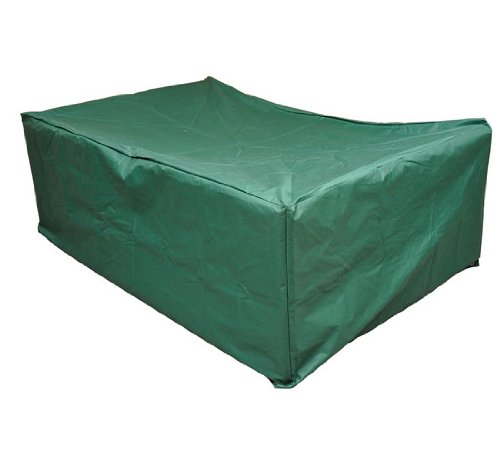 Outsunny Outdoor Sofa Sectional Furniture Set Cover Green 97-Inch x 65-Inch x 26-Inch