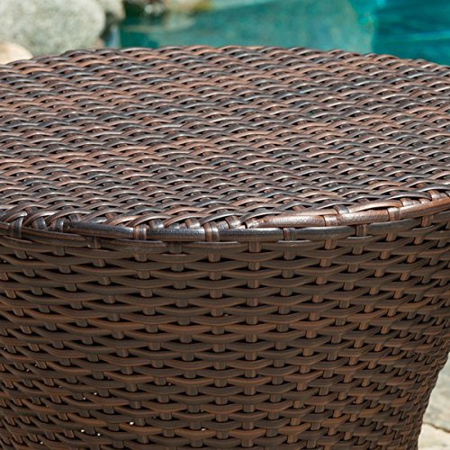 Wicker Patio Set Outdoor 3 Peice This Patio Furniture Sets Wicker Design Makes a Wonderful Addition to Any Outdoor Area The Set Includes 2 Chairs and 1 Table