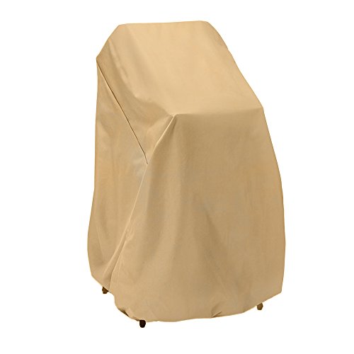 Empirepatio Stack Of Chairs Covers  Barstool Covers 49 In High - Nutmeg