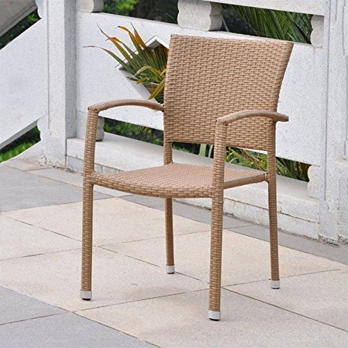 Barcelona Contemporary Resin Wicker Patio Chair Set