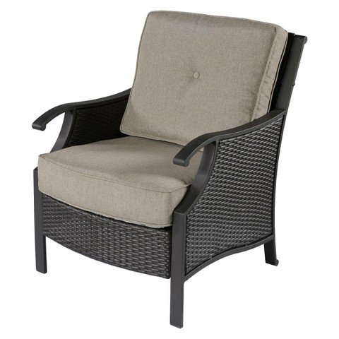 Capitol Peak 4-Piece Wicker Patio Chair Set