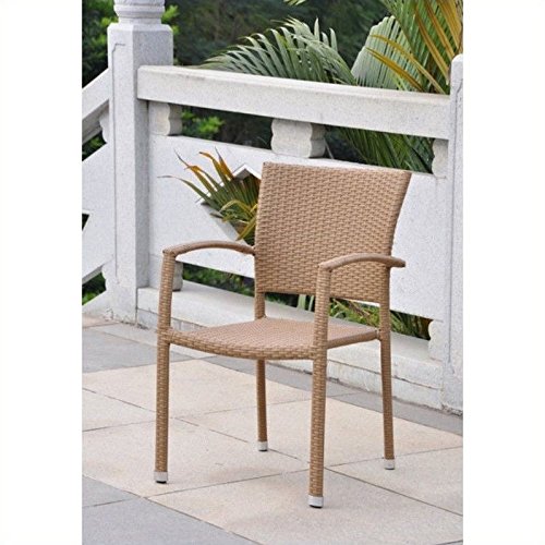 Barcelona Contemporary Resin Wicker Patio Chair Set