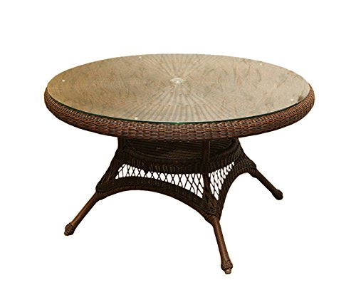 Tortuga Outdoor Garden Patio Lexington Conversation Table 42 - Mojave