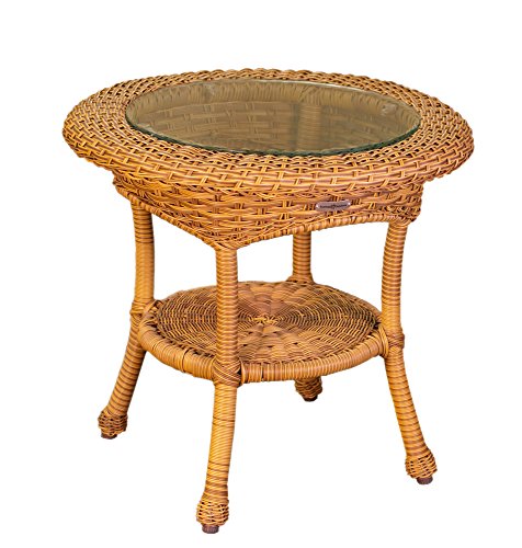 Tortuga Outdoor Patio Garden Lexington Side Table - Mojave