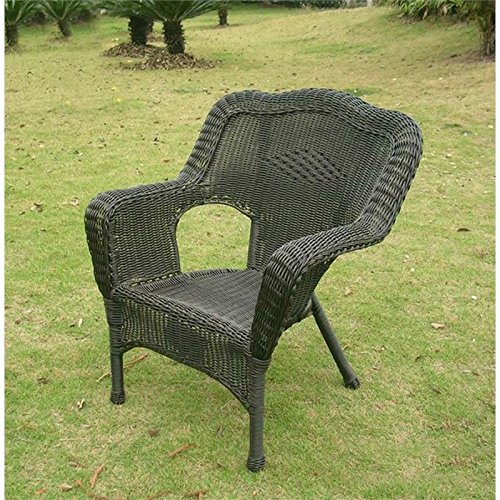 International Caravan Madison Wicker Resin Patio Chair