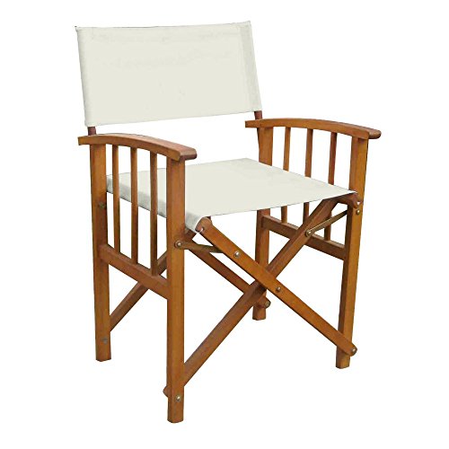 International Caravan Royal Tahiti Acacia Directors Patio Chairs - Set of 2