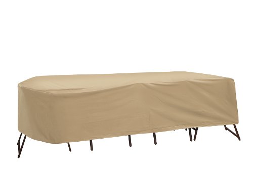 Protective Covers Weatherproof Patio Table Chair Set Cover 60 Inch X 66 Inch Ovalrectangle Bar Table Tan