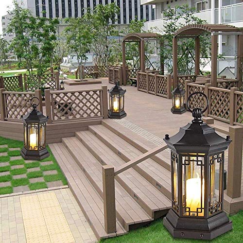 Wall Lantern Wall Sconce Wall Light Crystal Wall Lamp Mirror Front Light Lighting Outdoor Lawn Table Lighting Candle Lantern External Rainproof Landscape Lighting Path Fixture Decor Lamp Courtyard Wa